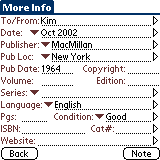 palm os library software